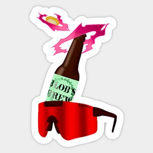 Night in Summer Sticker